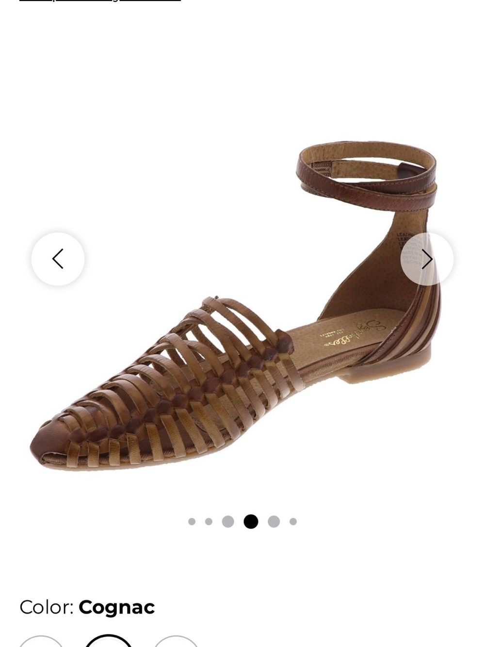 Seychelles Women’s Trinket Braided Ankle-Strap Flat Sandal
